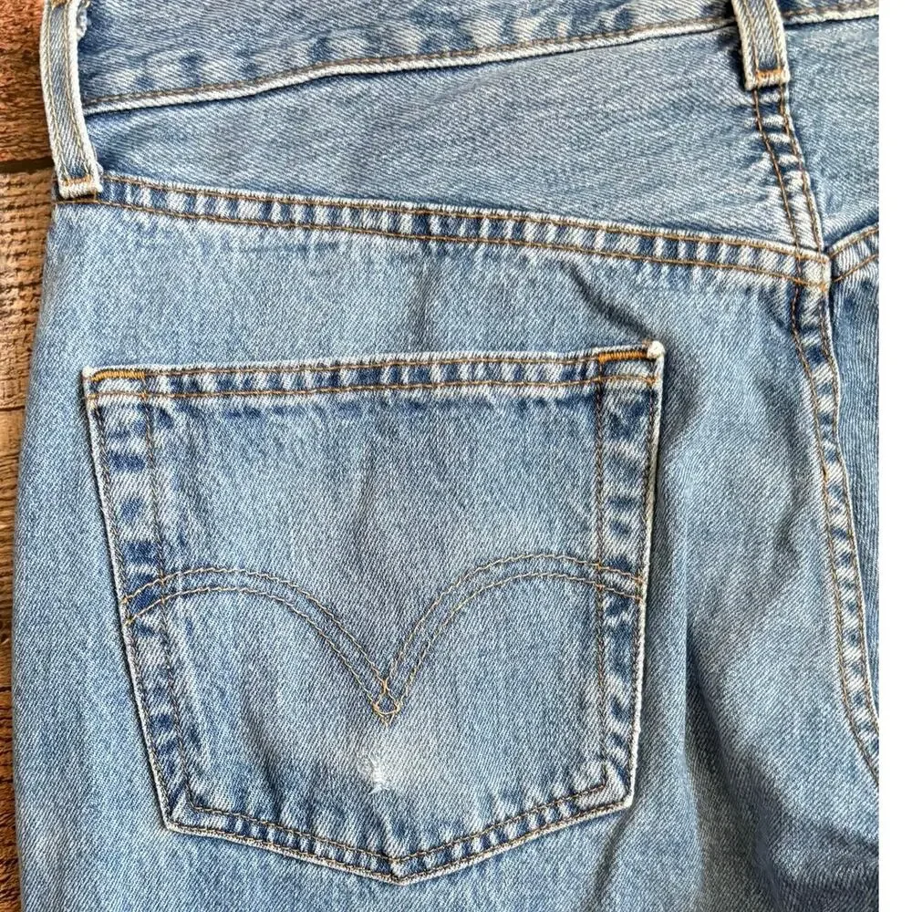 Levi’s 501 Vintage 90s Jeans Men’s W34 L32 (34x30.5) Med Wash grunge western